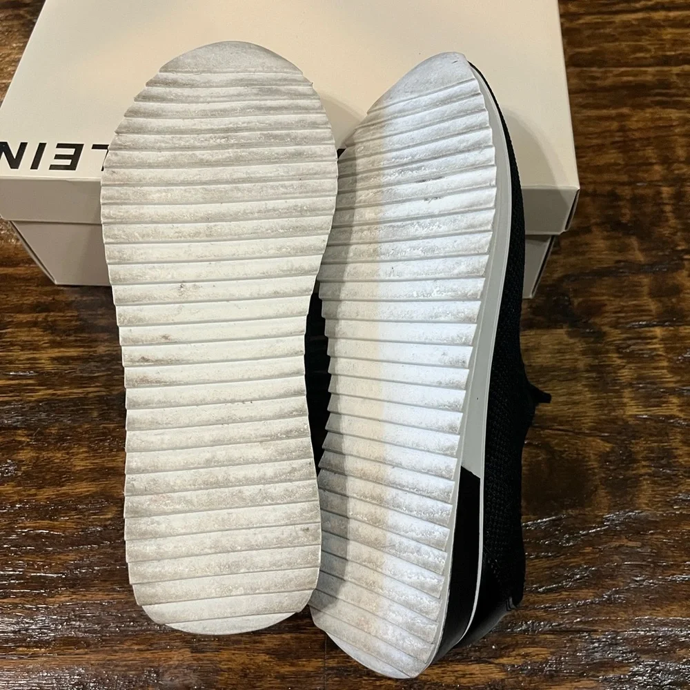 Anne Klein Terri Sporty black knit casual Sneakers - Picture 7 of 12